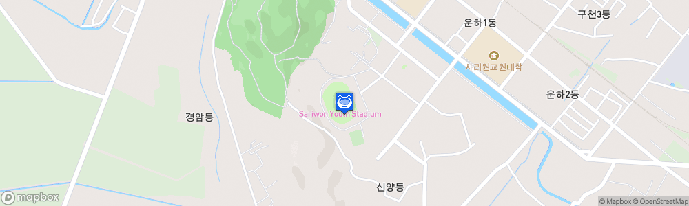 Static Map of Sariwon Youth Stadium