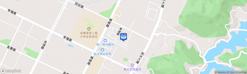 Static Map of Chengdu Longquanyi Football Stadium