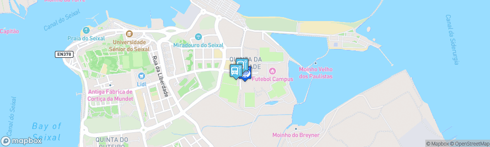 Static Map of Benfica Campus
