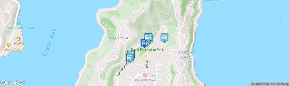 Static Map of David Farrington Park