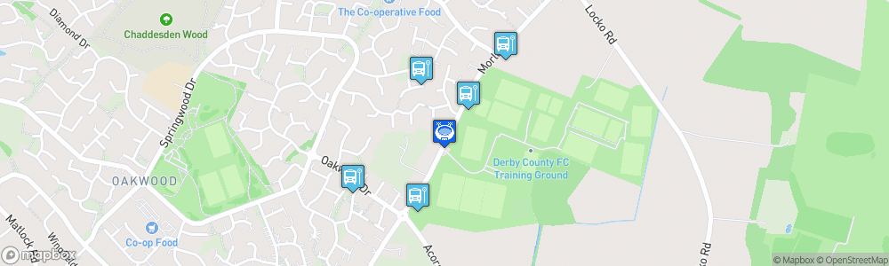 Static Map of Moor Farm Training Centre