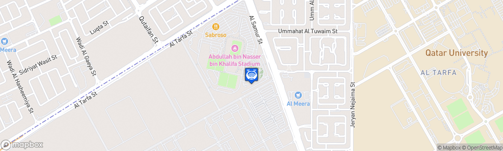 Static Map of Qatar Handball Association Complex