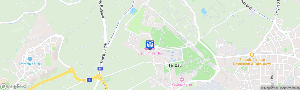 Static Map of Ta' Qali National Stadium