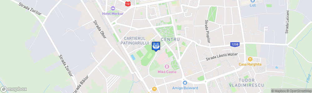 Static Map of Patinoarul Lajos Vákár