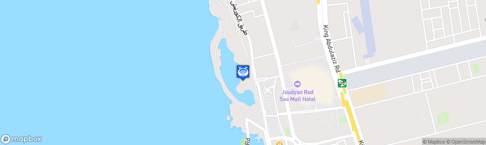 Static Map of Jeddah Street Circuit