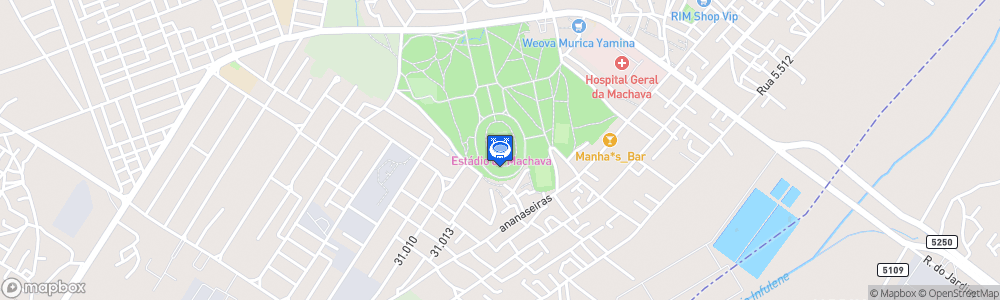 Static Map of Estádio da Machava