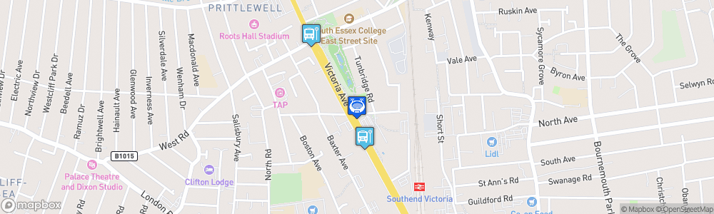 Static Map of Fossetts Farm Stadium