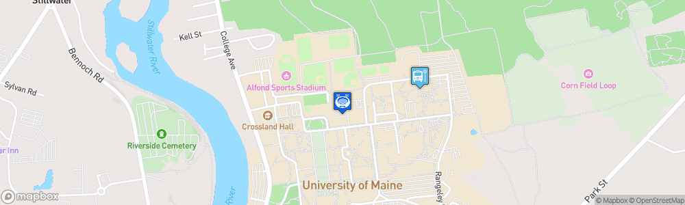 Static Map of UMaine Indoor Facility