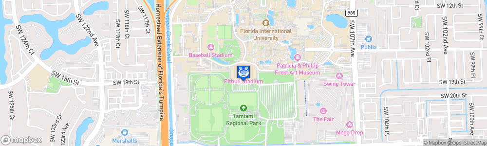 Static Map of Riccardo Silva Stadium