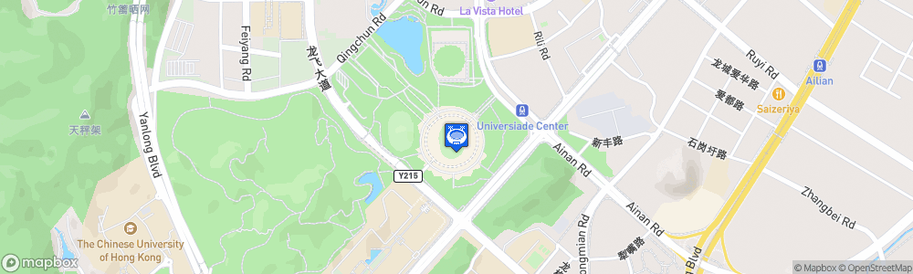 Static Map of Shenzhen Universiade Sports Centre Stadium