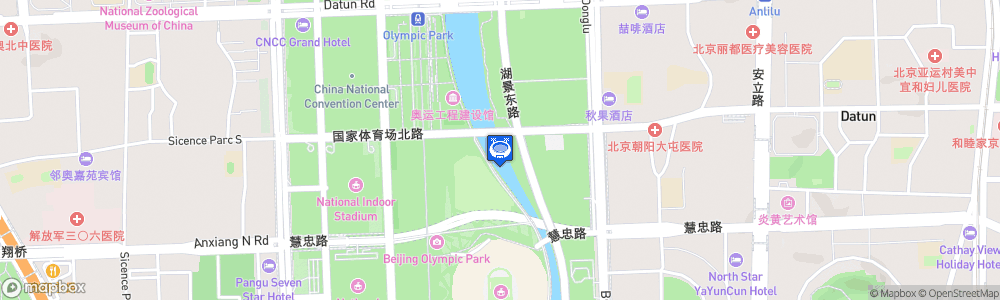 Static Map of Beijing National Indoor Stadium