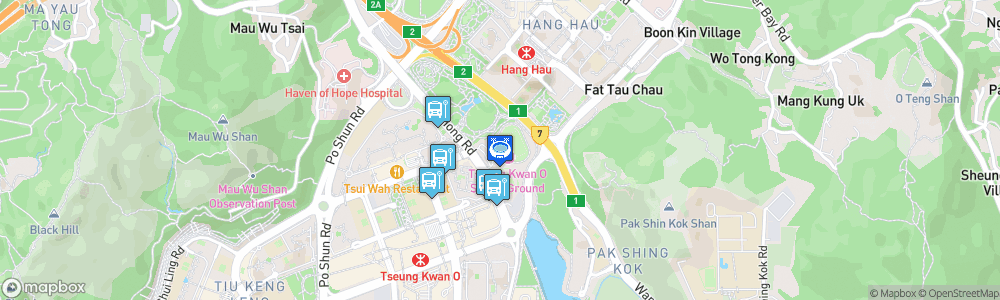 Static Map of Tseung Kwan O Sports Ground