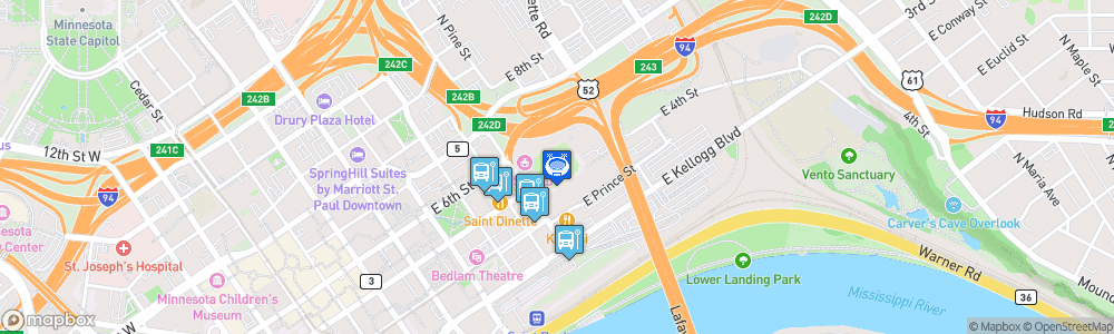 Static Map of CHS Field