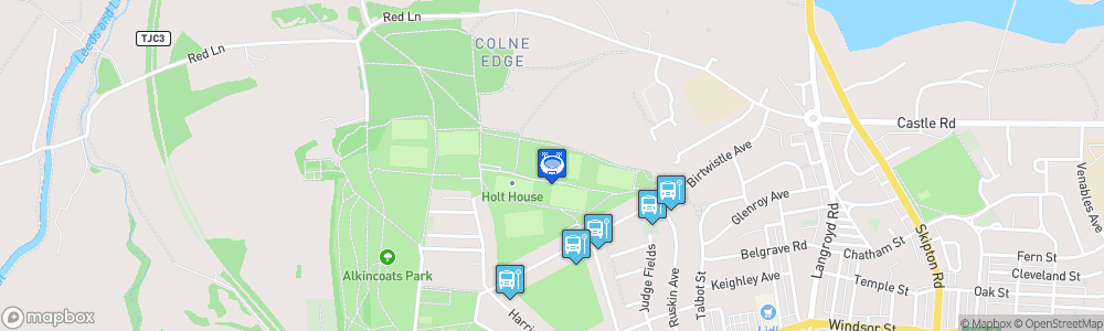 Static Map of Holt House