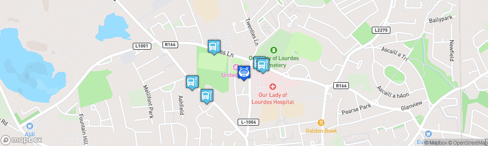 Static Map of United Park