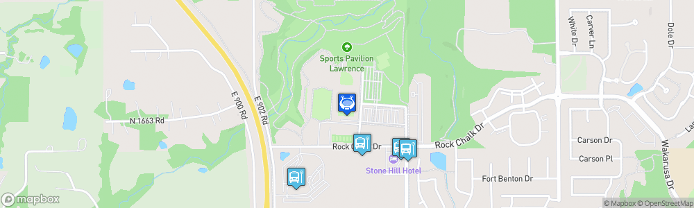 Static Map of Rock Chalk Park
