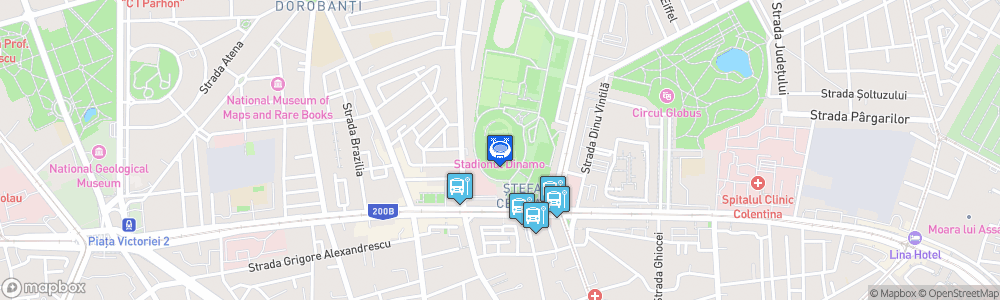 Static Map of Stadionul Dinamo