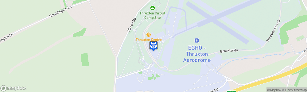 Static Map of Thruxton Motorsport Centre