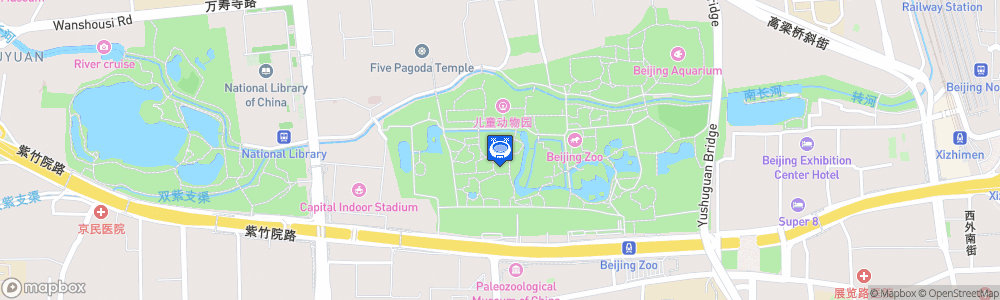 Static Map of Capital Indoor Stadium