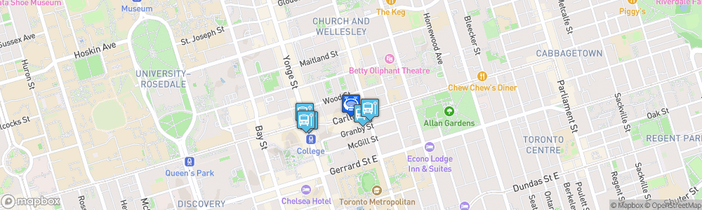 Static Map of Maple Leaf Gardens