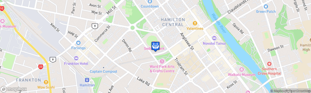 Static Map of Seddon Park