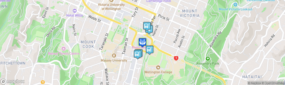 Static Map of Basin Reserve