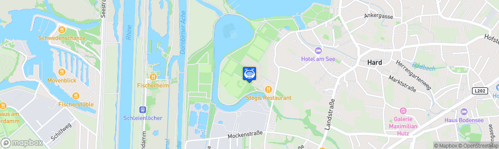 Static Map of Sporthalle am See
