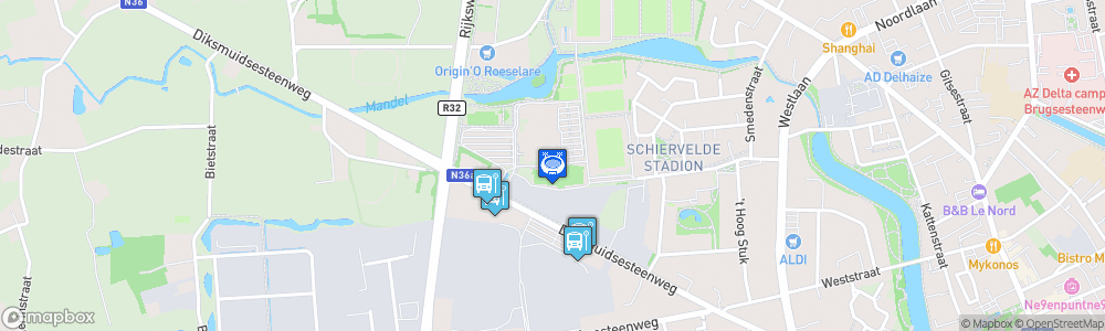 Static Map of Schierveldestadion