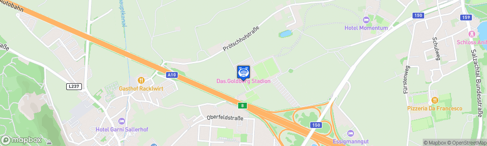 Static Map of Das.Goldberg-Stadion