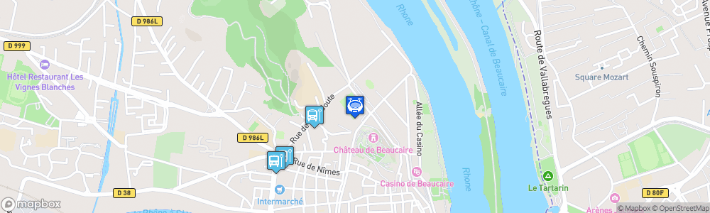 Static Map of Stade Philibert Schneider