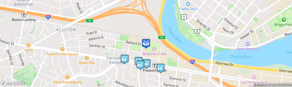 Static Map of Case Gymnasium