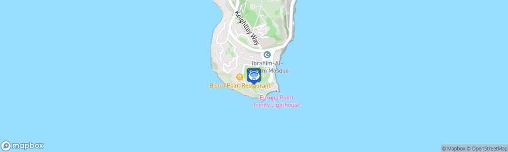 Static Map of Europa Point Stadium