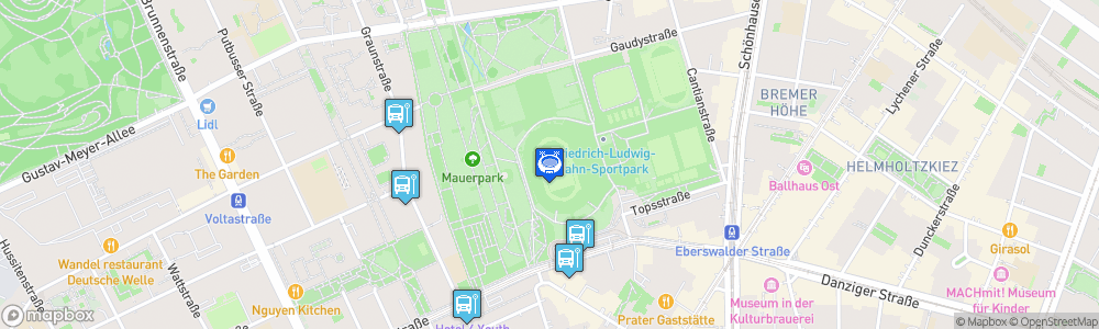 Static Map of Friedrich-Ludwig-Jahn-Stadion