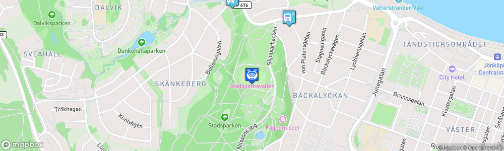 Static Map of Stadsparksvallen