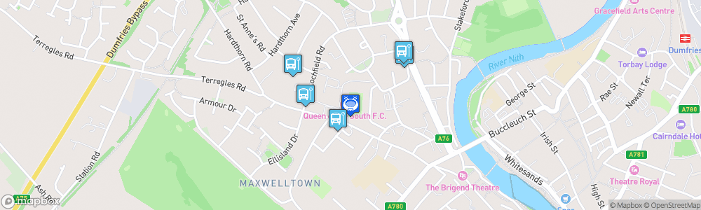 Static Map of Palmerston Park