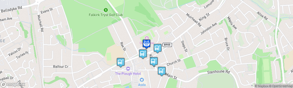 Static Map of Ochilview Park