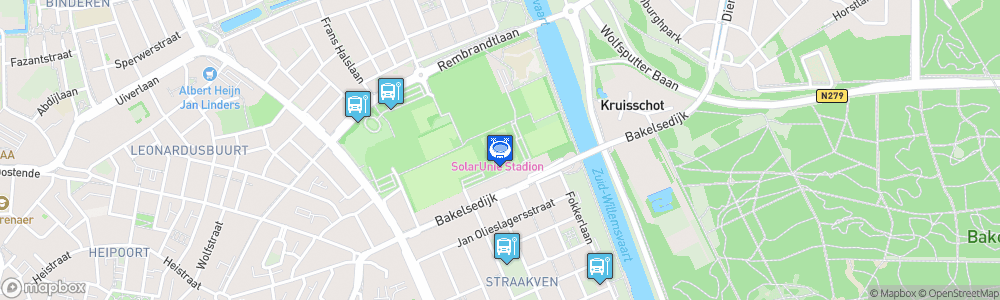 Static Map of Stadion De Braak