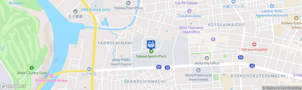 Static Map of Soyu Stadium