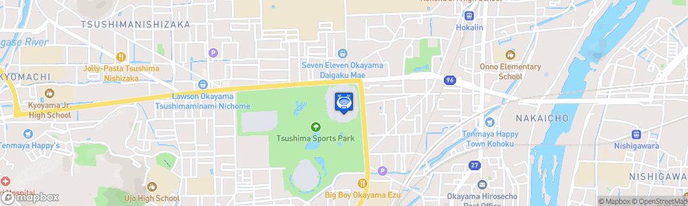 Static Map of City Light Stadium