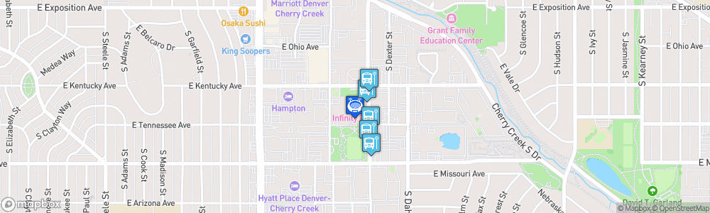 Static Map of Infinity Park at Glendale