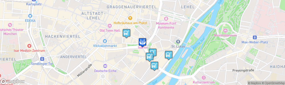 Static Map of Trainingszentrum TSV 1860 Munich