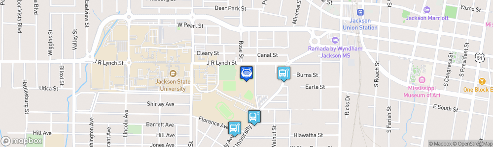 Static Map of Robert Bob Braddy Field