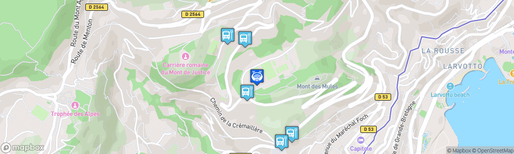 Static Map of Stade Prince Héréditaire Jacques