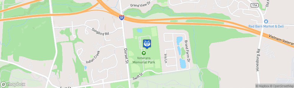 Static Map of C. Douglas Cairns Recreation Arena