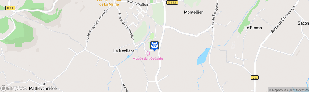 Static Map of Stade de la Neylière