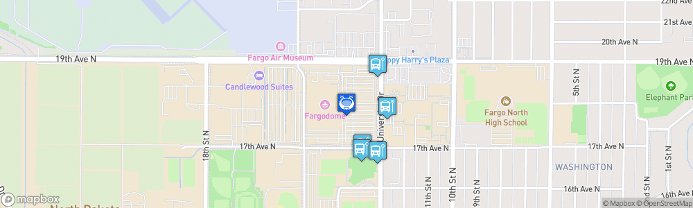 Static Map of Fargodome