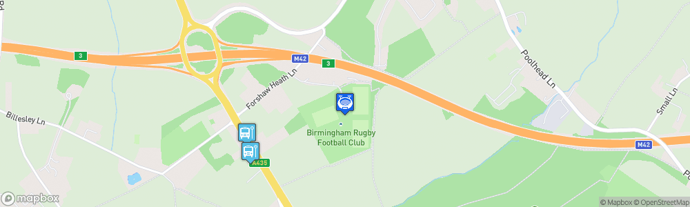 Static Map of Portway Stadium