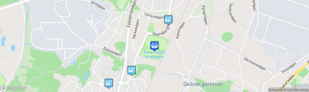 Static Map of Södermalms IP