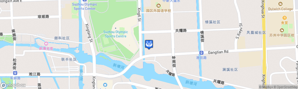 Static Map of Suzhou Olympic Sports Centre Stadium
