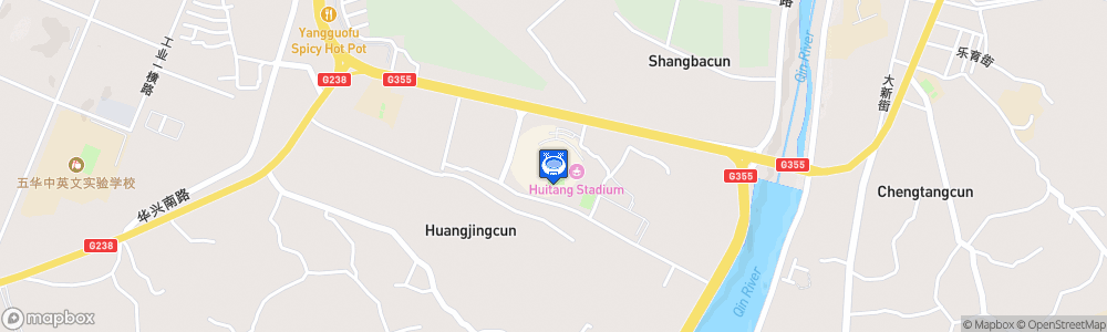 Static Map of Huitang Stadium